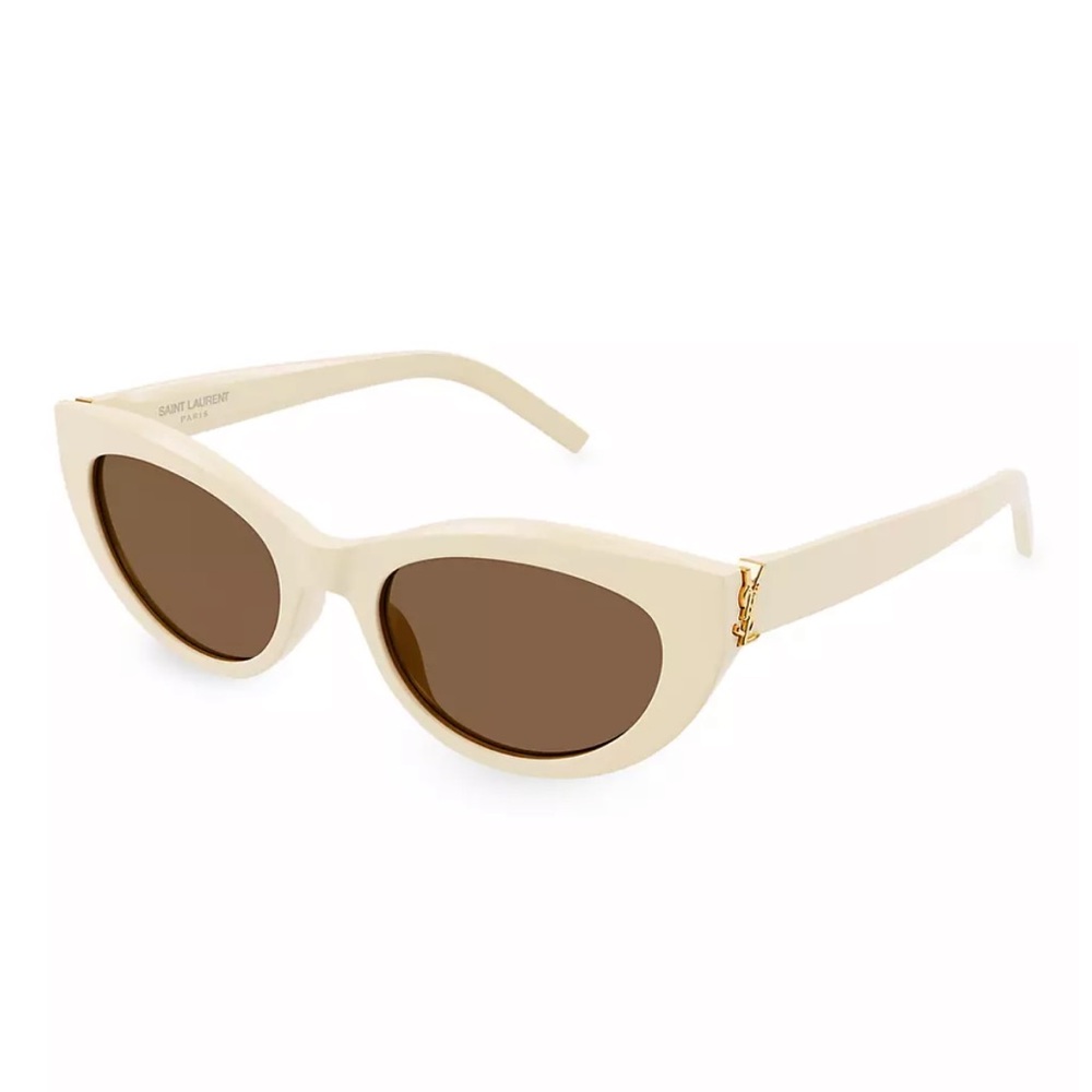 Saint Laurent Monogram Hinge Acetate 54MM Cat Eye Sunglasses